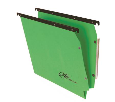 Cartella sospesa Joker - armadio - interasse 33 cm - fondo V - 32,6 x 28 cm - verde - conf. 25 pezzi - Bertesi - 414F Link-A6 - 8058983262238 - DMwebShop