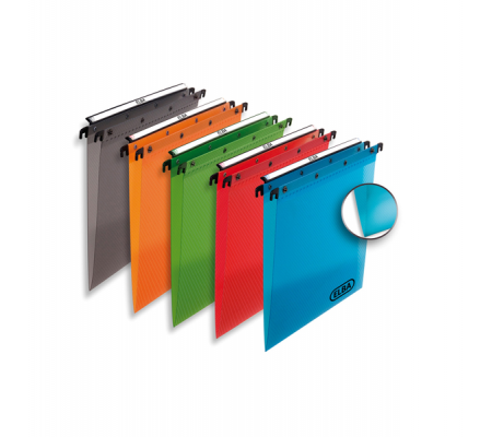 Cartella sospesa - PPL - cassetto - interasse 33 cm - fondo V - 31,6 x 25 cm - colori assortiti - Favorit - 100330406 - DMwebShop