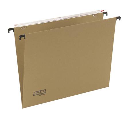 Cartella sospesa Avana - cassetto - interasse 39 cm - fondo V - 37 x 24,5 cm - avana - conf. 50 pezzi - Bertesi - 060/390 BETA-B1 - 8058983260487 - DMwebShop