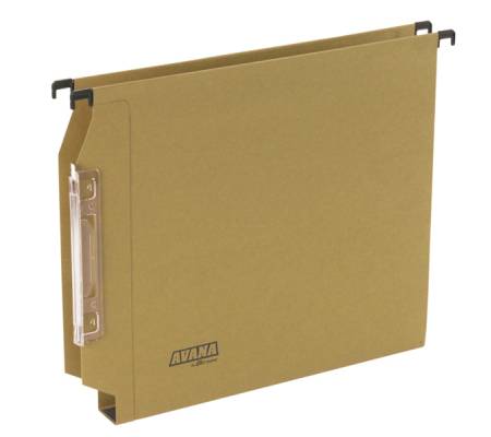 Cartella sospesa Avana - armadio - interasse 33 cm - fondo U - 32,6 x 27,5 cm - avana - conf. 50 pezzi - Bertesi - 064F BETA3-B1 - 8058983260555 - DMwebShop