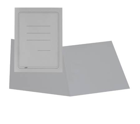 Cartelline semplici - con stampa - cartoncino Manilla - 145 gr - 25 x 34 cm - grigio - conf. 100 pezzi - Cart. Garda - CG0113MFSXXAK09 - 8001182008862 - DMwebShop