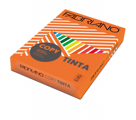 Carta Copy Tinta - A4 - 80 gr - colori forti arancio - conf. 500 fogli - Fabriano - 68521297 - 8001348159957 - DMwebShop
