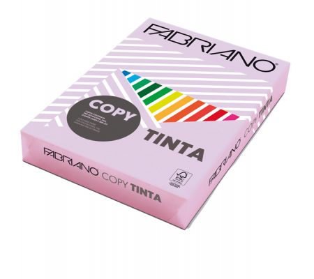 Carta Copy Tinta - A4 - 80 gr - colore tenue lavanda - conf. 500 fogli - Fabriano - 60821297 - 8001348133247 - DMwebShop