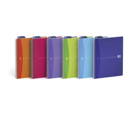 Quaderno spiralato My Colors - 5 mm - con margine - 210 x 297 mm - 90 gr - 90 fogli - Oxford - 100101864 - 3020120029306 - DMwebShop