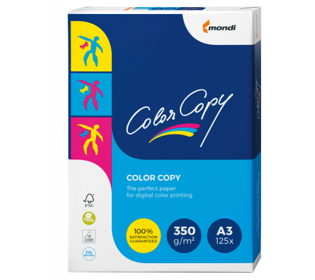 Carta Color Copy - 320 x 450 mm - 350 gr - bianco - Sra3 - conf. 125 fogli - Mondi - 6398 - 9003974427904 - DMwebShop