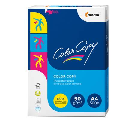 Carta Color Copy - A4 - 90 gr - bianco - risma 500 fogli - conf. 5 pezzi - Mondi - 6316 - 9003974416342 - DMwebShop