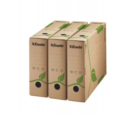 Scatola archivio EcoBox - dorso 8 cm - 32,7 x 23,3 cm - Esselte - 623916 - 4049793038520 - DMwebShop
