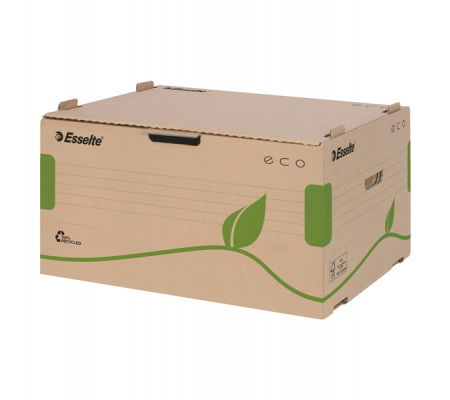 Scatola container EcoBox - 34 x 43,9 x 25,9 cm - apertura laterale - Esselte - 623919 - 4049793026282 - DMwebShop