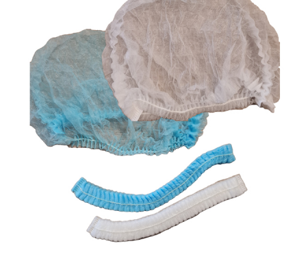 Cuffie tonde monouso - in PP - tg. unica - conf. 100 pezzi - azzurro - No Brand - 00035.3 azzurro - DMwebShop