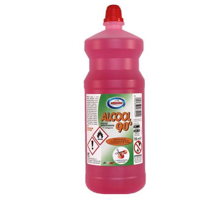 Alcool etilico denaturato 90 gradi 750 ml Amacasa 100105075029 - 761