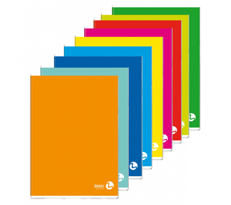 Maxiquaderno Color 80 Basic - A4 - quadretto 10 mm - 40+2 fogli - 80 gr - Bm 0110607
