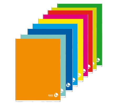 Maxiquaderno Color 80 Basic - A4 - rigo di 1a - 40+2 fogli - 80 gr - conf. 10 pezzi - BM - 0110600 - 8008234106002 - DMwebShop