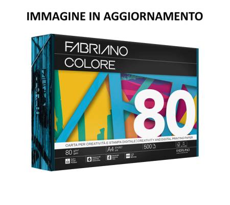 Carta Copy Tinta - A3 - 80 gr - colore tenue albicocca - conf. 250 fogli - Fabriano - 75229742 - 8001348234784 - DMwebShop