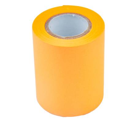 Rotolo ricarica carta autoadesiva - arancio neon - 59 mm x 10 mt - per Memoidea Tape Dispenser - conf. 6 pezzi - Iternet - 3205A - 8028422232054 - DMwebShop