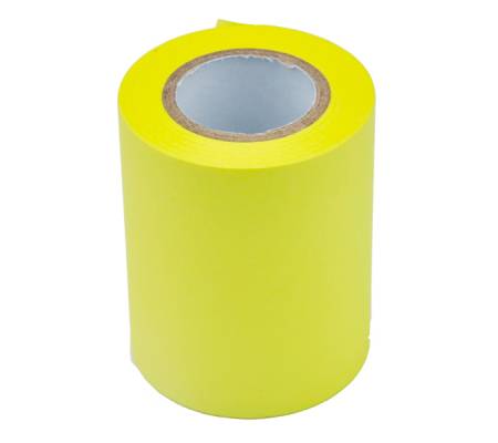 Rotolo ricarica carta autoadesiva - giallo neon - 59 mm x 10 mt - per Memoidea Tape Dispenser - conf. 6 pezzi - Iternet - 3205G - 8028422332051 - DMwebShop