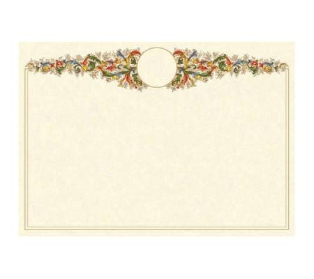 Diplomi in pergamena - stampa offset - A4 - 160 gr - avorio - conf. 10 pezzi - Kartos - OD14628400S10 - 8009162275976 - DMwebShop