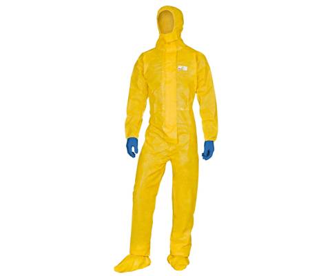 Tuta di protezione Deltachem - taglia M - giallo - Deltaplus - DT300TM - 3295249192914 - DMwebShop