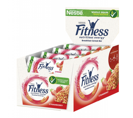 Barretta fitness fragola - monoporzione da 23,5 gr - Nestle' - 12510606 - 5900020015419 - DMwebShop