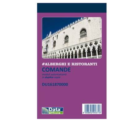 Blocco comande - 25-25 copie autoricopianti - 16,8 x 10 cm - conf. 10 pezzi - Data Ufficio - DU161870000 - 90882A - DMwebShop