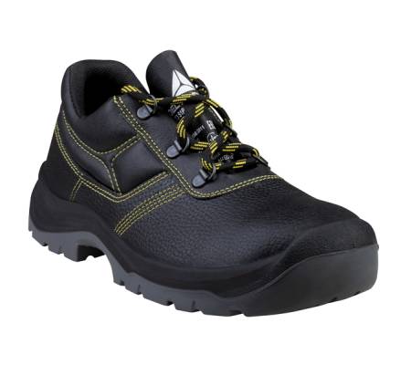 Calzatura di sicurezza Jet3 S1P SRC - pelle crosta pigmentata - numero 41 - nero - Deltaplus - JET3SPNO41 - 3295249241544 - DMwebShop