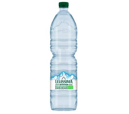 Acqua naturale - 1,5 lt - bottiglia 45% RPET - conf. 6 pezzi - Levissima - 4903313 - 80000532 - DMwebShop