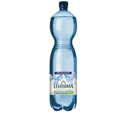 Acqua frizzante - 1,5 lt - bottiglia 45% RPET - conf. 6 pezzi - Levissima - 12130935 - 8001050012502 - DMwebShop