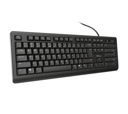 Tastiera TK-150 ultrasilenziosa - con filo - Trust - 23882 - 8713439238822 - DMwebShop