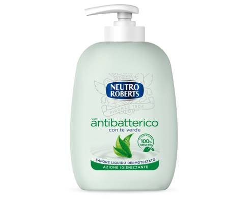 Sapone liquido Antibatterico - 200 ml - conf. 12 pezzi - Neutro Roberts - R908762 - 8002410011005 - DMwebShop