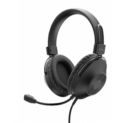 Cuffie con microfono over-ear HS-250 - Trust - 24185 - DMwebShop