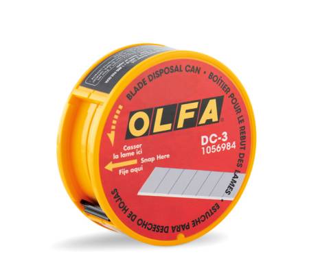 Contenitore smaltimento lame cuter - Lebez - DC3 - 91511600667 - DMwebShop