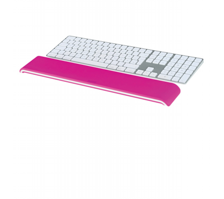 Poggiapolsi Ergo Wow per tastiera - bianco-fucsia - Leitz - 65230023 - DMwebShop