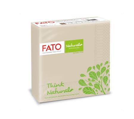 Tovagliolo linea Natural Style  - carta - 2 veli - 33 x 33 cm - conf. 50 pezzi - Fato - 82595000 - 8000664259501 - DMwebShop