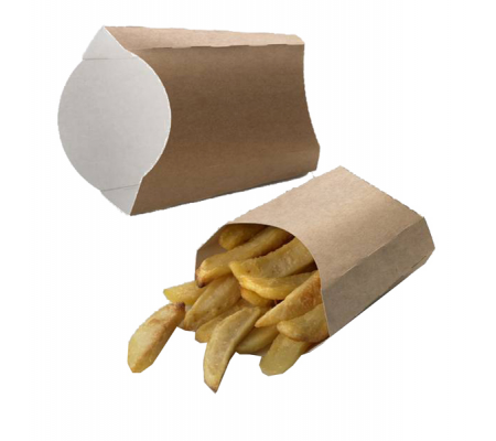 Box Street Food per fritti - 13 x 13 x 5,5 cm - conf. 100 pezzi - Leone - H0706 - 8024112005649 - DMwebShop