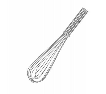 Frusta cromata per la cucina - 30 cm - Pengo - 2380030 - DMwebShop