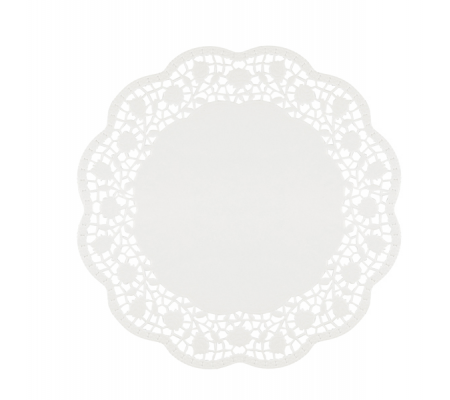 Sottotorta decorativi in carta bianca - Ø 30 cm - conf. 12 pezzi - Pengo - 6450300 - 4004158014625 - DMwebShop