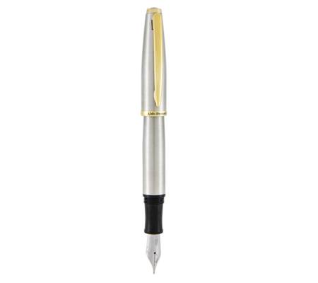 Penna stilografica Aldo Domani - punta M - fusto silver - Monteverde - J059673 - 80333596739 - DMwebShop