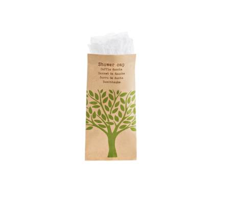 Cuffie doccia imbustate linea Cortesia Natura - conf. 50 pezzi - Leone - W3332 - 8024112008244 - DMwebShop