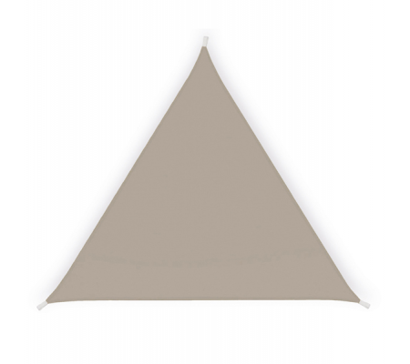Tenda a vela triangolare ombreggiante - 3,6 x 3,6 x 3,6 mt - tortora - Garden Friend - T1699037 - 8023755056155 - DMwebShop