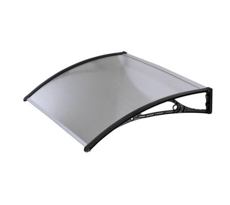 Pensilina modulare trasparente - 100 x 60 cm - in policarbonato alveolare - Garden Friend - P1327021 - 8023755041076 - DMwebShop