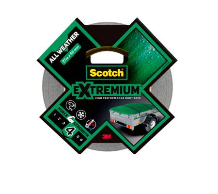 Nastro adesivo extra resistente - 48 mm x 27,4 mt - nero - Scotch - 7100205698 - 4054596696440 - DMwebShop