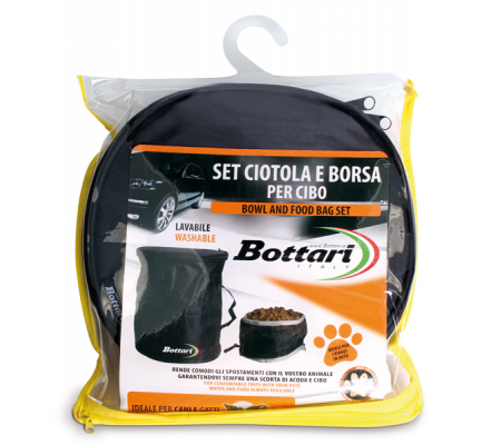 Set ciotola + borsa per cibo - Bottari - 16817 - DMwebShop