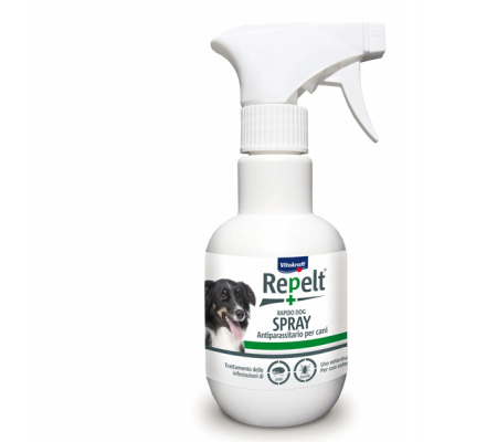 Spray antiparassitario per cani - 250 ml - Repelt - 35020 - 8007229350208 - DMwebShop