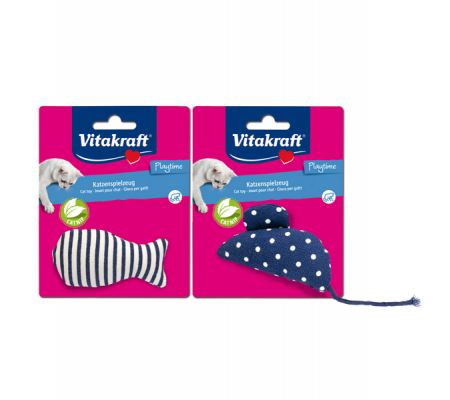Gioco in tessuto con Catnip per gatti - Vitakraft - 35191 - DMwebShop