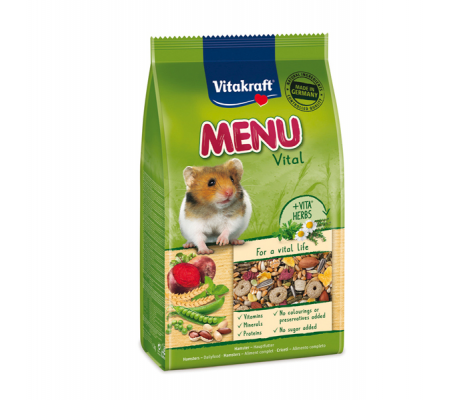 Menu' alimento per criceti - 1 kg - Vitakraft - 25584 - DMwebShop