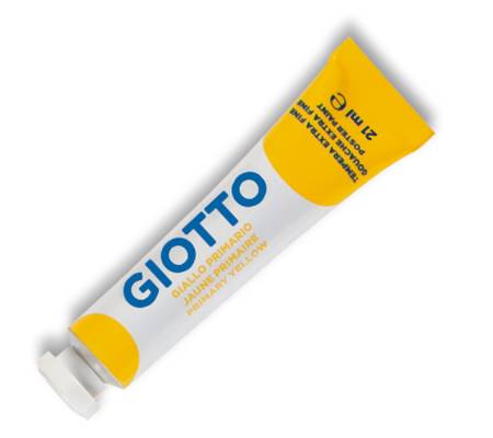 Tempera Tubo 7 - 21 ml - giallo - conf. 6 pezzi - Giotto - 35500200 - 8000825320507 - DMwebShop