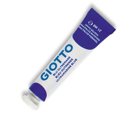 Tempera Tubo 7 - 21 ml - blu oltremare - conf. 6 pezzi - Giotto - 35501700 - 8000825320651 - DMwebShop