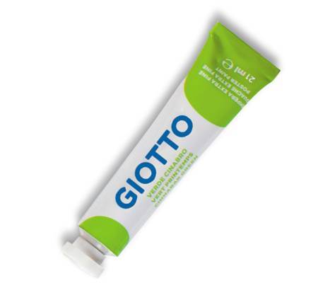 Tempera Tubo 7 - 21 ml - verde cinabro - conf. 6 pezzi - Giotto - 35501100 - 8000825320590 - DMwebShop