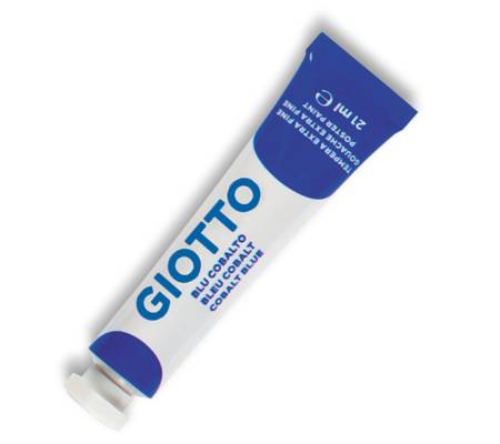 Tempera Tubo 7 - 21 ml - blu cobalto - conf. 6 pezzi - Giotto - 35501600 - 8000825320644 - DMwebShop