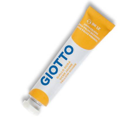Tempera Tubo 7 - 21 ml - giallo ocra - conf. 6 pezzi - Giotto - 35502100 - 8000825037917 - DMwebShop