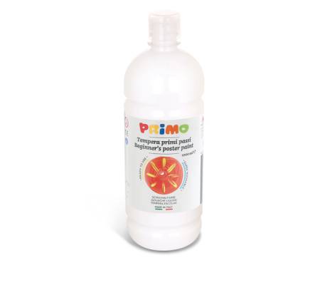 Tempera pronta Primi Passi - 1 lt - bianco - Primo - 204BR1000100 - 8006919012044 - DMwebShop
